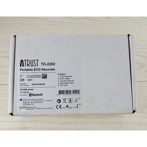 TRUST TD 2202 Portable ECG Recorder Bluetooth Connectivity